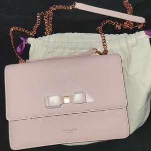 Ted Baker Pink Bow Cross Body Purse